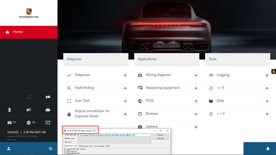 How to Purchase the Original Porsche PIWIS 4 IV PT4G E VCI With 2025.05v software