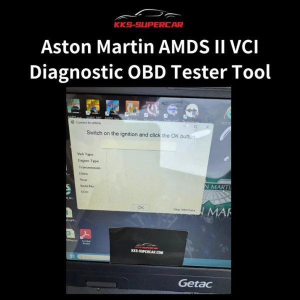 Aston Martin AMDS II VCI Diagnostic OBD Tester Tool - Image 3
