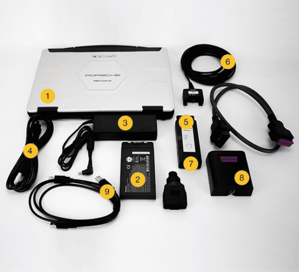 Original Porsche Piwis III Tester Diagnostic Tools PT3G VCI For Porsche - Image 5
