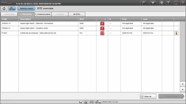 DAF PACCAR VCI Davie4 Diagnostic System Tools for European & North America Engines MX11 & MX-13 OEM Device & Software- 1 Year Free License Update v2025 - Image 10
