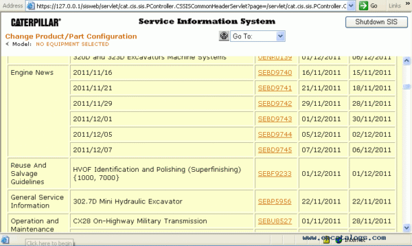 CATERPILLAR SIS OFFLINE | CAT SIS 2022/01 DOWNLOAD OR PURCHASE ON USB HDD - Image 2