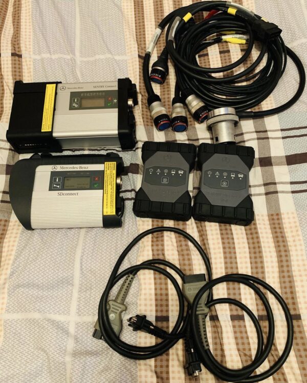 Original OEM Mercedes Benz Xentry Diagnostic Kit 3 VCI C6 System Interface for W223 W206..etc - Image 6