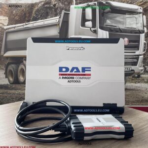 DAF PACCAR VCI Davie4 Diagnostic System Tools for European & North America Engines MX11 & MX-13 OEM Device & Software- 1 Year Free License Update v2025