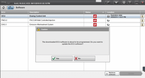 DAF PACCAR VCI Davie4 Diagnostic System Tools for European & North America Engines MX11 & MX-13 OEM Device & Software- 1 Year Free License Update v2025 - Image 11