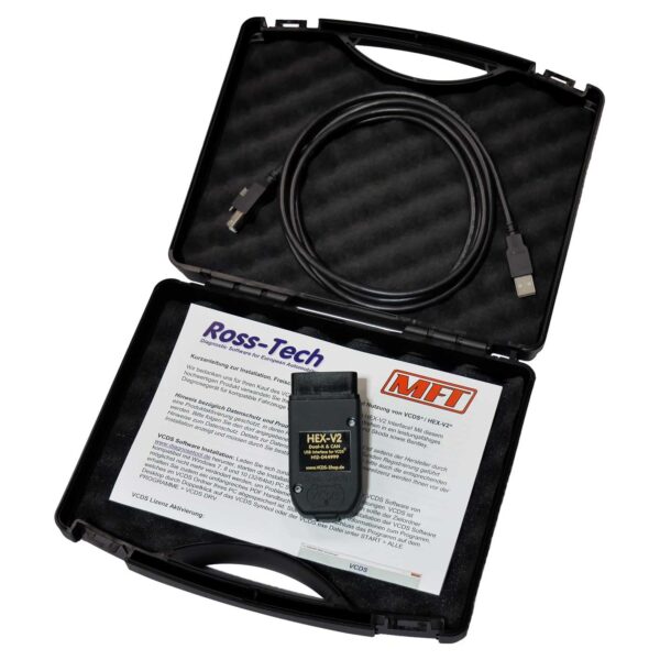 Original Ross-tech HEX-V2 VCDS PRO UNLIMITED Diagnostic & Programming Device