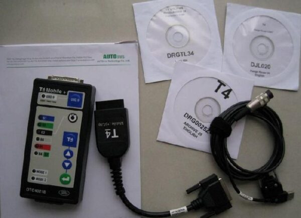 LAND ROVER UCM T4 Mobile Plus+ Diagnostic System for Omitec Testbook IDS Dealer Tool Diagnostics Land Rovers Reflashing