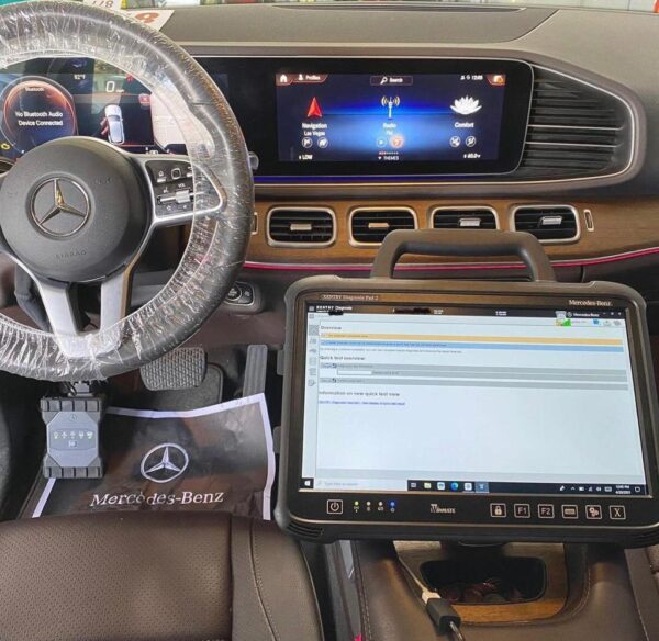 Mercedes-Benz Xentry Kit4 (Xentry VCI C7 + Tablet pad2) with Online SCN Program & Coding  Access For FBS4 all keylost