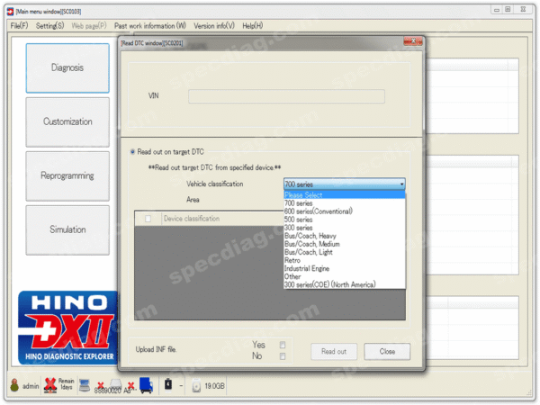 HINO DIAGNOSTIC KIT (NEXIQ) - Image 3