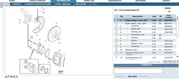 Volvo VIDA DICE V2014D Diagnostic instrument and car detector - Image 9