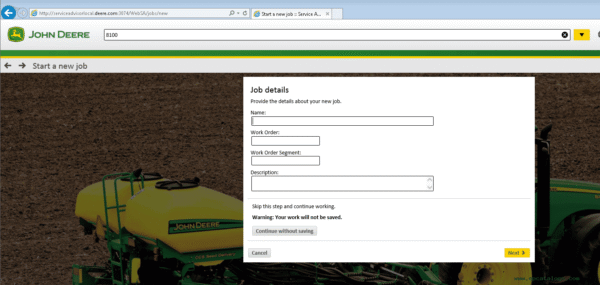 JOHN DEERE SERVICE ADVISOR 5.3.125(REPLACES 5.2) 2021 OFFLINE AGRICULTURE & TURF EQUIPMENT DIVISION - Image 3