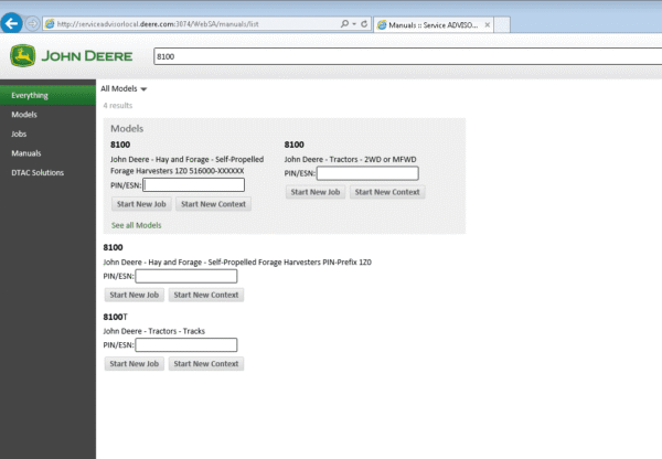 JOHN DEERE SERVICE ADVISOR 5.3.125(REPLACES 5.2) 2021 OFFLINE AGRICULTURE & TURF EQUIPMENT DIVISION