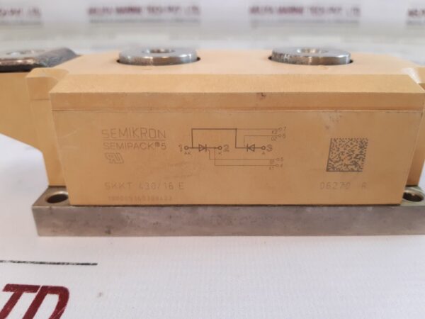 Semikron skkt 43016 e semipack 5 thyristor diode module - Image 5