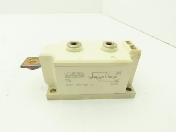 Semikron SKKT 131/16E-2 Semipack 3 Thyristor Diode Module - Image 5