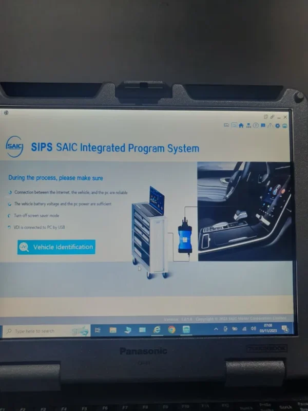 DAF/PACCAR DAVIE VCI-560 MUX Diagnostic Tool with Panasonic CF-3 Laptop Touch screen - Image 8
