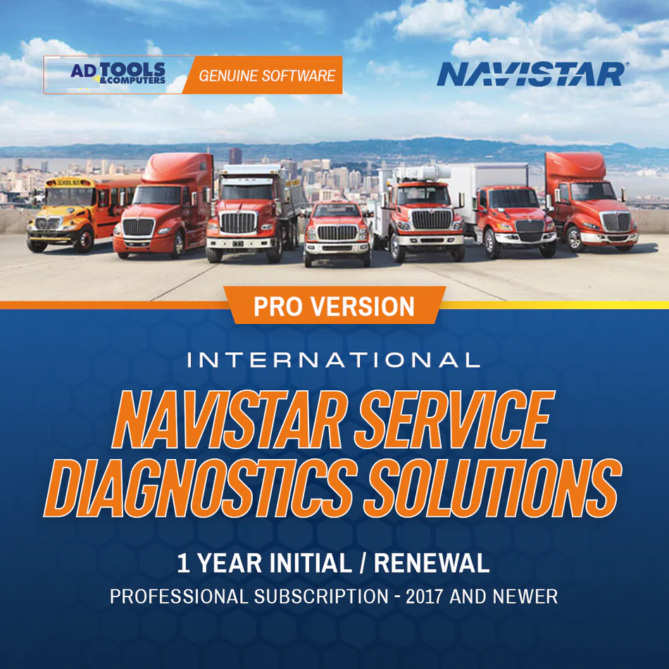 Navistar Service Diagnostics Solutions Professional Subscription - 2017 and NEWER