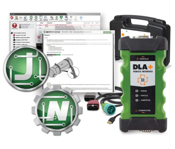 JPRO Diagnostic Toolbox w/ Fault Guidance, NextStep Repair, Technician as a Service (TAAS), DLA+ 3.0 Wireless Adapter Kit - Image 4