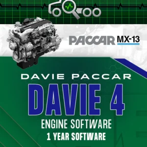 DAVIE4 PACCAR MX-13 Engine Software- 1 Year