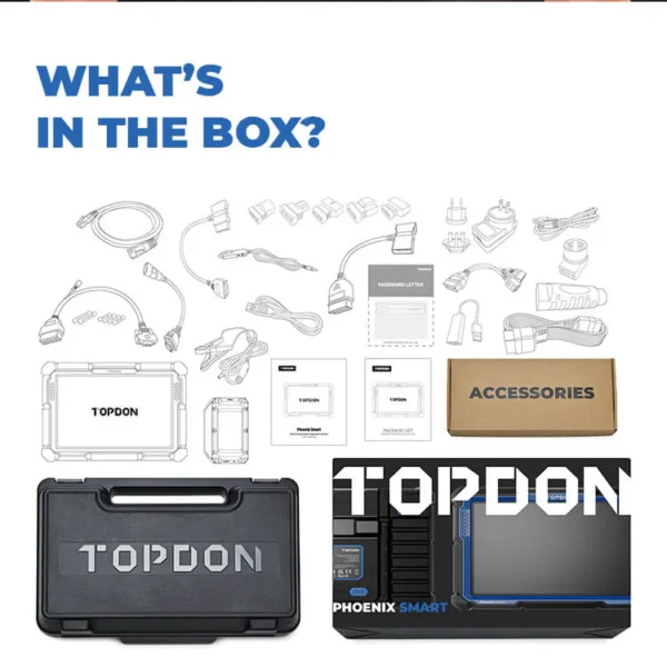 TOPDON Phoenix Smart Diagnostic Kit w/ Advanced Protocols - Image 2